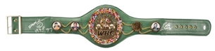 Roberto Duran and Sugar Ray Leonard Dual Signed Boxing Belt